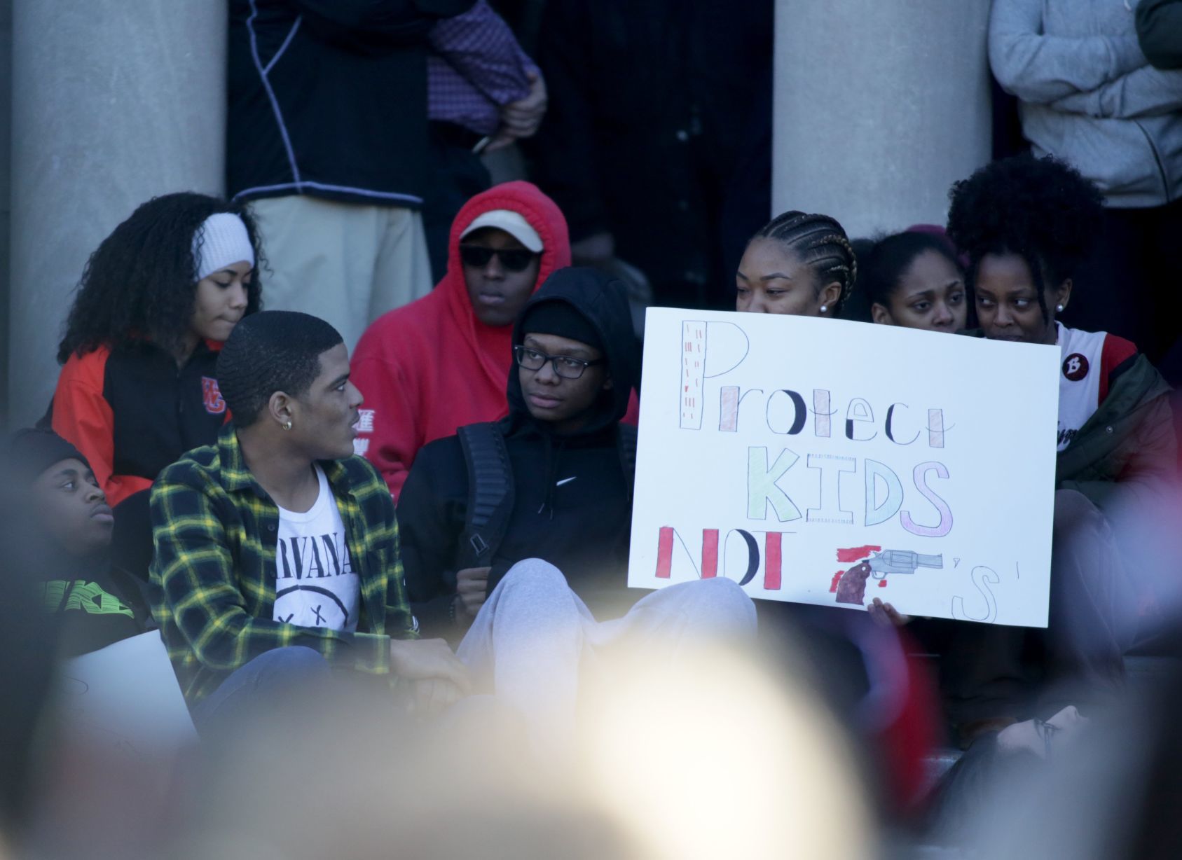 Webster Groves students walk out